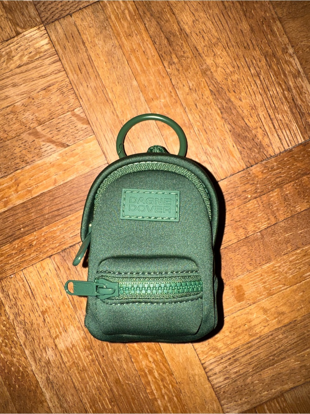 Dagne Dover Pine Green Dakota Keychain Mini Bag